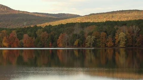 Mountain Lake Stock Footage 101480326