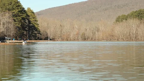 Mountain Lake Stock Footage 102456961