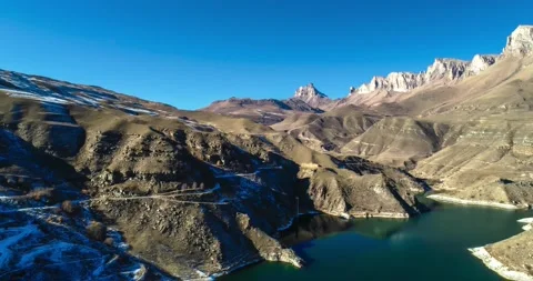 Mountain lake Stock Footage 144353396