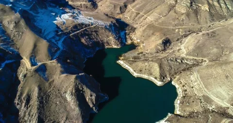 Mountain lake Stock Footage 144353583