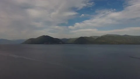 Mountain Lake Stock Footage 214431998