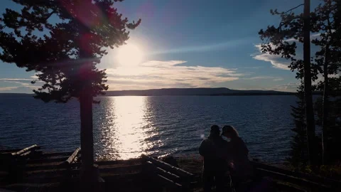 Mountain Lake Video stock 219693398