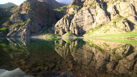 Mountain Lake Stock Footage 226378548