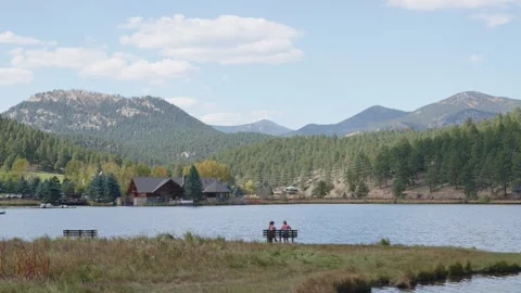 Mountain lake Stock Footage 288154300