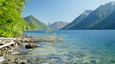 Mountain Lake Stock-Footage 314075435