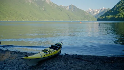 Mountain Lake Stock-Footage 314078775