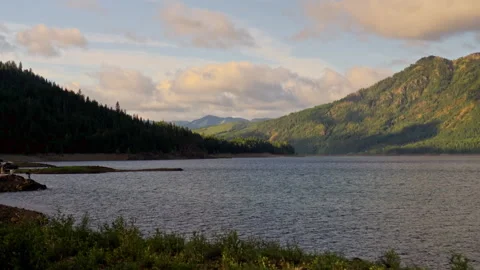 Mountain Lake Stock-Footage 315785907