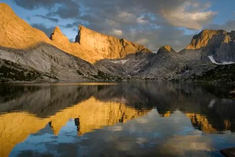 Mountain lake Stock Photos