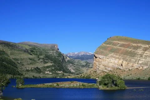 Mountain lake Stock Photos