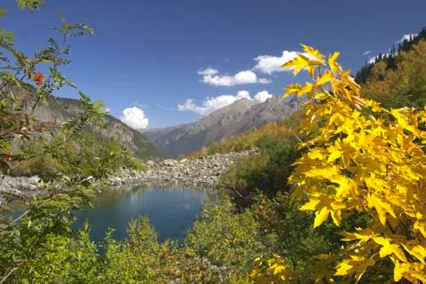 Mountain Lake Foto stock
