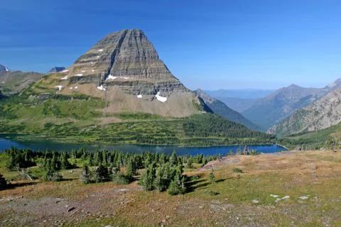 Mountain lake Stock Photos