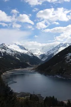 Mountain lake Stock Photos