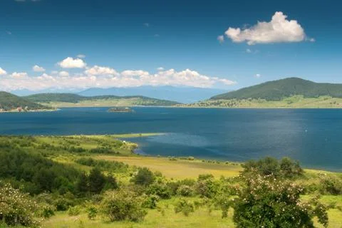 Mountain lake Foto stock