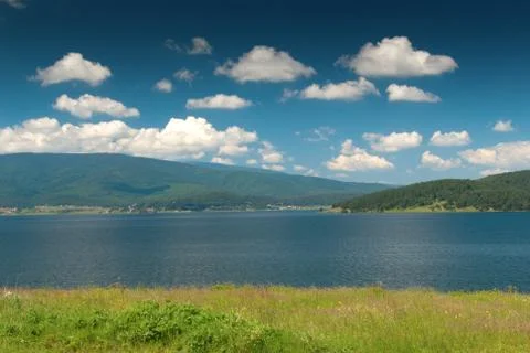 Mountain lake Stock Photos