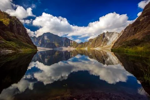 Mountain lake Stock Photos
