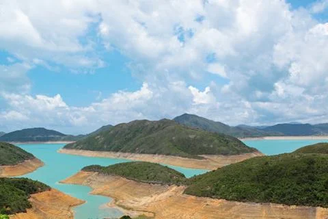 Mountain lake Stock Photos