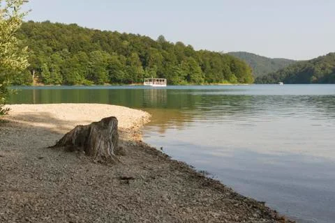 Mountain lake Stock Photos