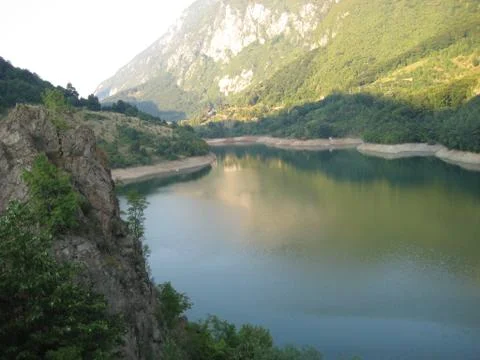 Mountain lake Stock Photos