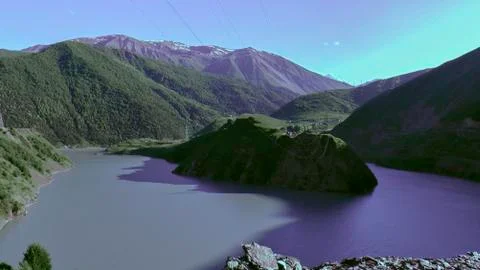 Mountain lake Stock Photos