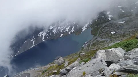 Mountain lake Stock Photos