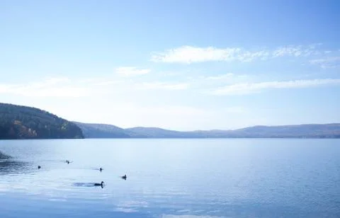 Mountain lake Stock Photos