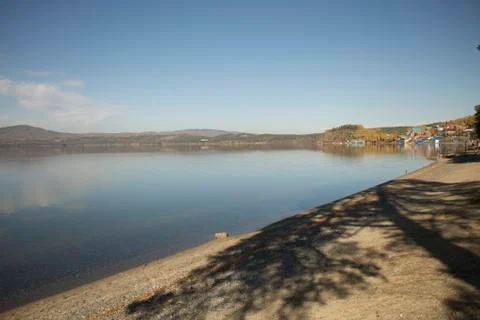 Mountain lake Stock Photos