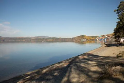 Mountain lake Stock Photos