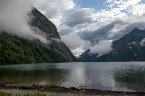 Mountain Lake Stockfoto's