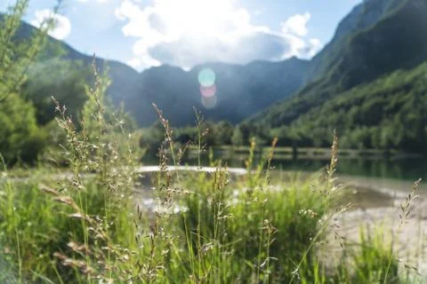 Mountain Lake Stock Photos