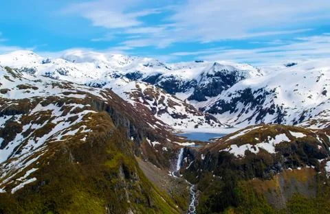 Mountain lake Stock Photos