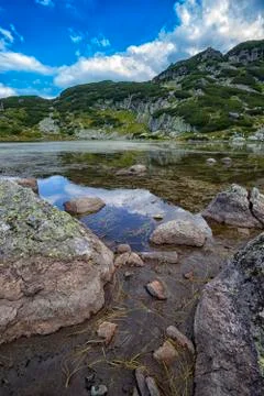 Mountain lake Foto stock