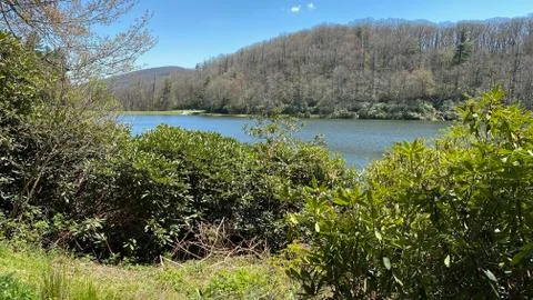 Mountain lake Stock Photos