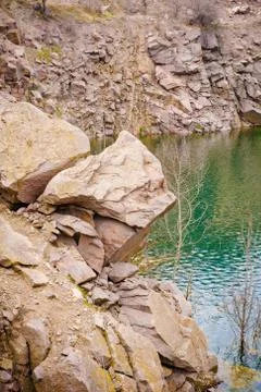 Mountain Lake Foto stock