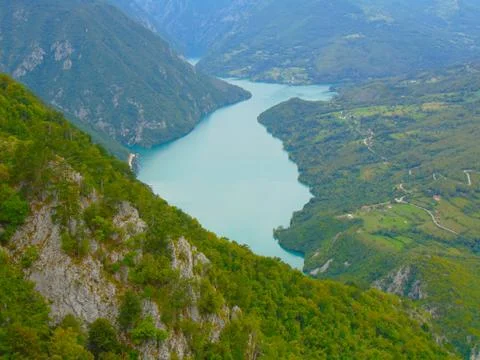 Mountain lake 写真素材