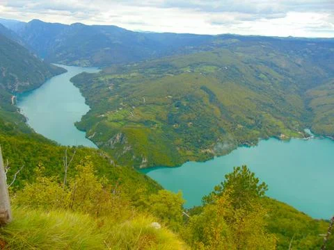 Mountain lake 写真素材