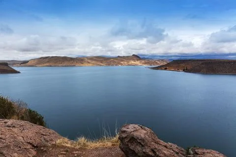 Mountain lake Stock Photos