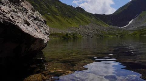 Mountain Lake 스톡 사진