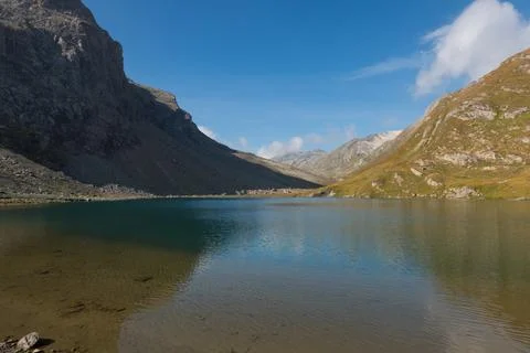 Mountain lake Stock Photos