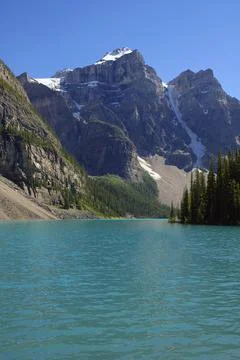 A Mountain Lake Stock Photos
