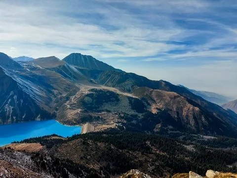 Mountain lake Stock Photos
