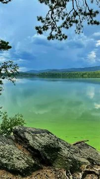 Mountain lake Stock Photos