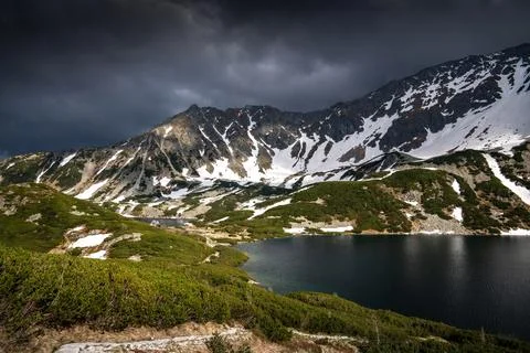 Mountain lake Foto stock