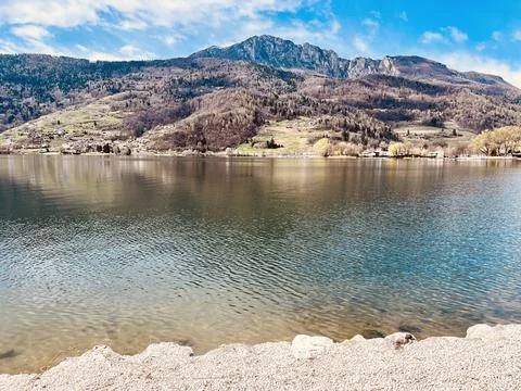 Mountain lake Foto stock