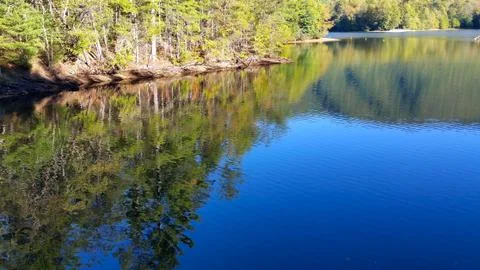 Mountain Lake Reflection (3) Stock Photos