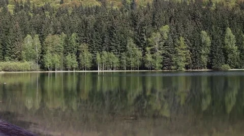 Mountain lake scenery Stock Footage 63379043