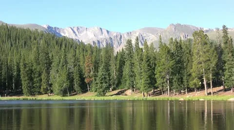 Mountain Lake Scenic Vídeos de archivo 20521048