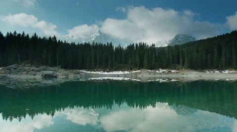 Mountain lake time lapse Stock Footage 39279545