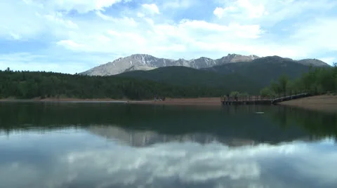 Mountain lake Timelapse 스톡 동영상 22820170