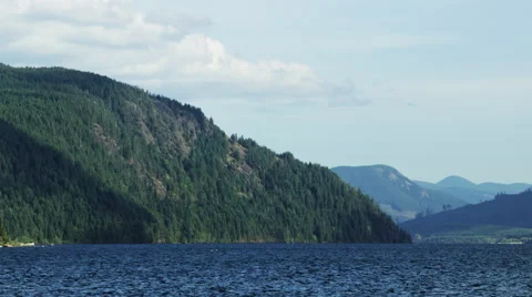 Mountain Lake Timelapse Stock Footage 47777359