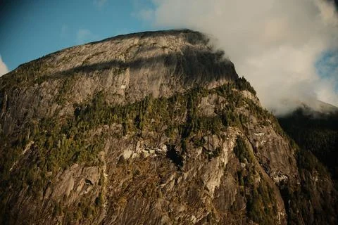Mountain lake under a cloudy sky 11 Stock Photos
